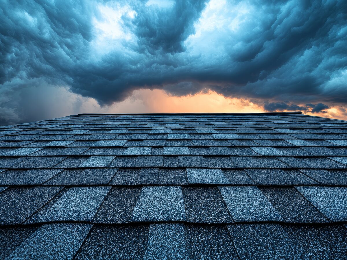 Wild Sky Roofing crew at work on a Colorado home